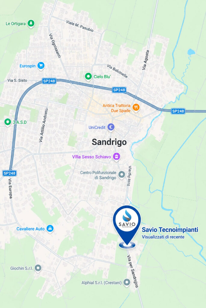 Savio-mappa